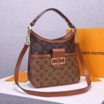 LV Hobo Dauphine PM Handbag - Image 5