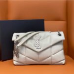 PUFFER SMALL CHAIN BAG IN QUILTED LAMBSKIN - Image 4