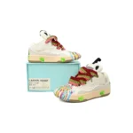 Lanvin Curb Sneakers Seven Color Painting - Image 4