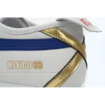 Onitsuka Tiger Mexico 66 'White Dark Blue Gold' D507L-015 - Image 4