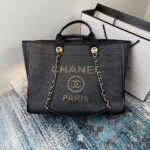 CHANEL Deauville Large Tote - Image 6