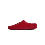 Marni Long hair Calfskin Fussbett Sabot Red SBMS004601P412200R66 - Image 5