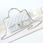 CHANEL Mini Flap With Top Handle - Image 3