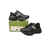 Gucci Rhyton 'Interlocking G - Black Ivory' - Image 3