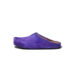Marni Long hair Calfskin Fussbett Sabot Purple SBMR000600P623600C74