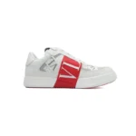 Valentino Garavani VL7N Low Sneakers White Red - Image 2