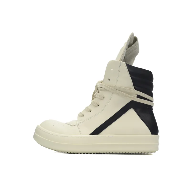 f50e17dd0e79eee66d32ec2c0aaeac60.webp PK God Batch Rick Owens Luxor Geobasket High 'Milk Black' - Image 1