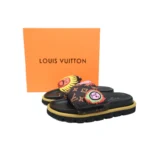 PK God Batch LOUIS VUITTON Pool Pillow Comfort Sun Brown - Image 4