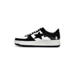 A Bathing Ape Bape Sta Low Black White 1G70-109-0001